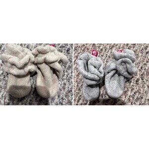 2 pairs of 6 month Zutanos tan and gray